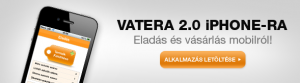 Vatera 2.0 iPhone alkalmazás