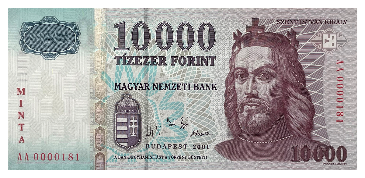 10.000 forint 2001