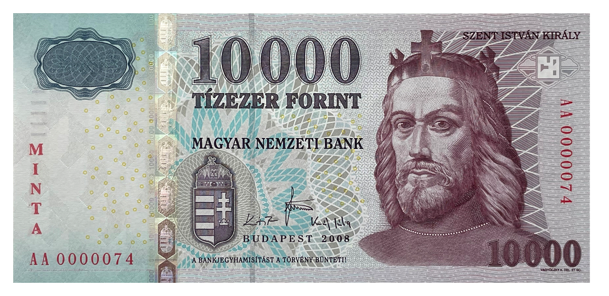 10.000 forint 2008