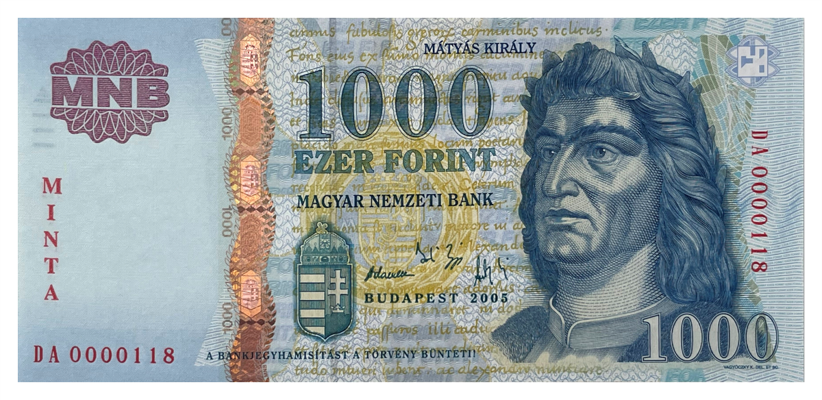 1.000 forint 2005