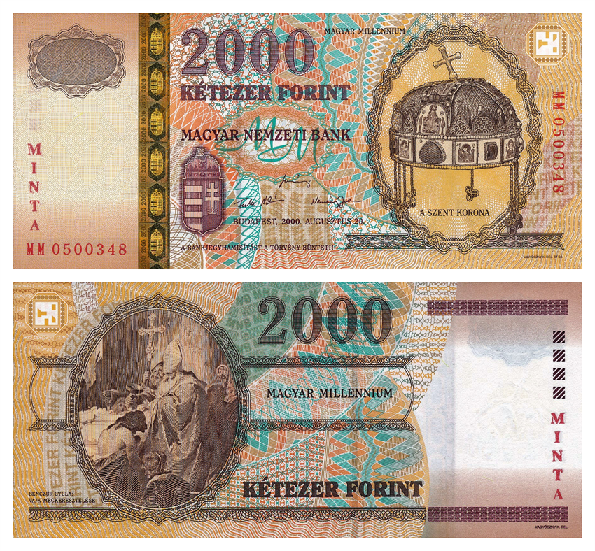 2.000 forint 2000