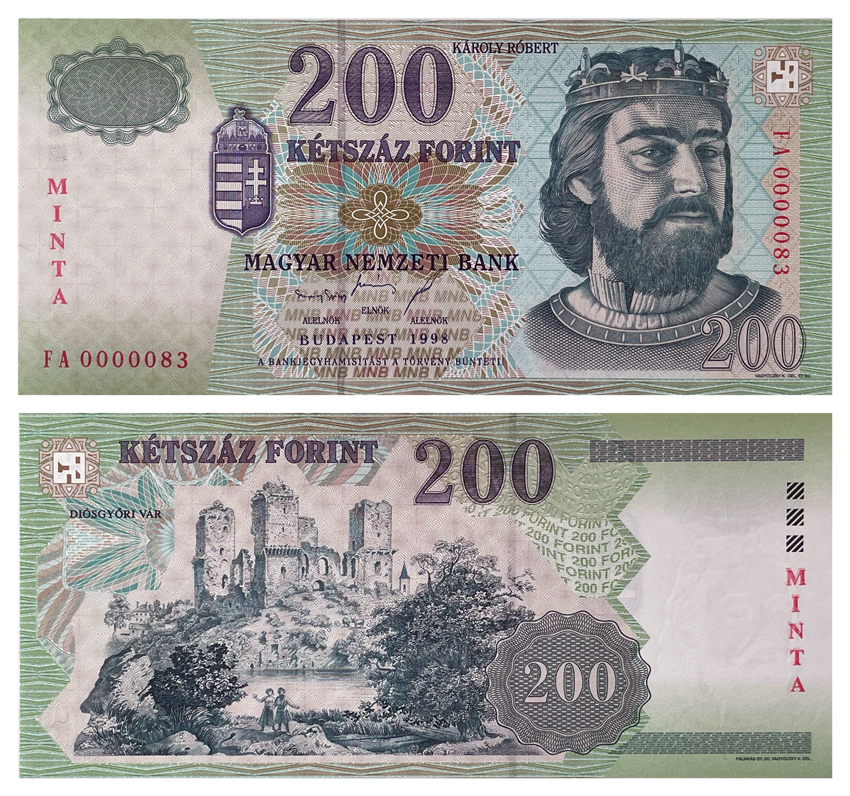 200 forint 1998