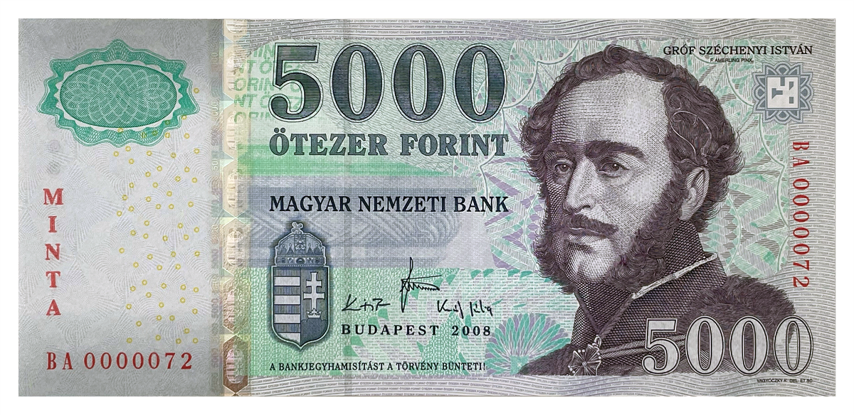 5.000 forint 2008