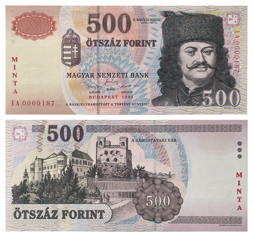 500 forint 1998