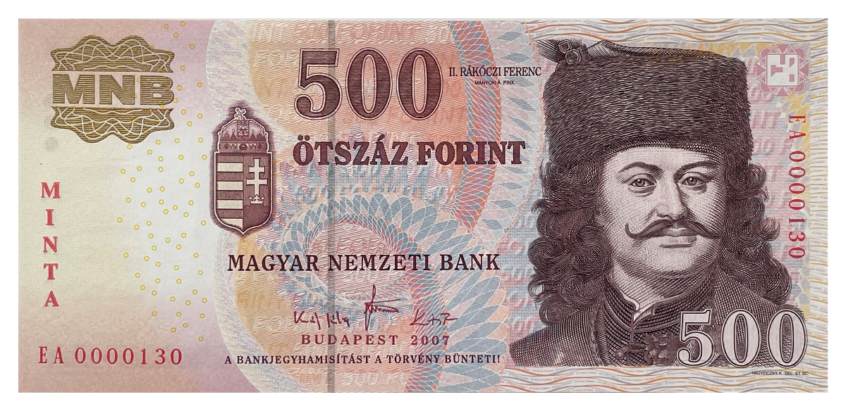 500 forint 2007