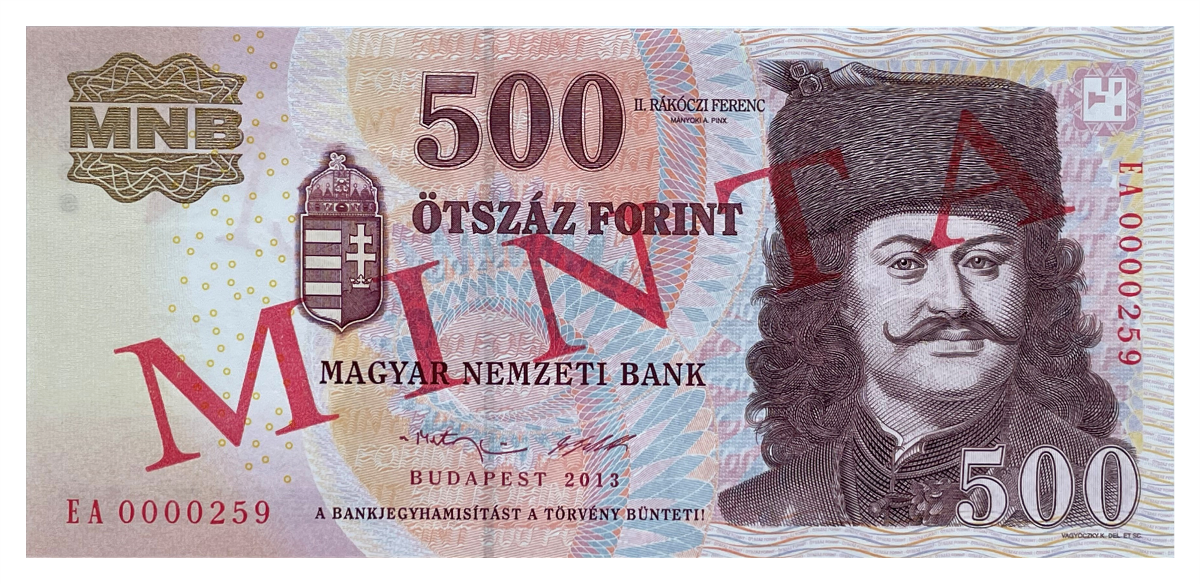 500 forint 2013